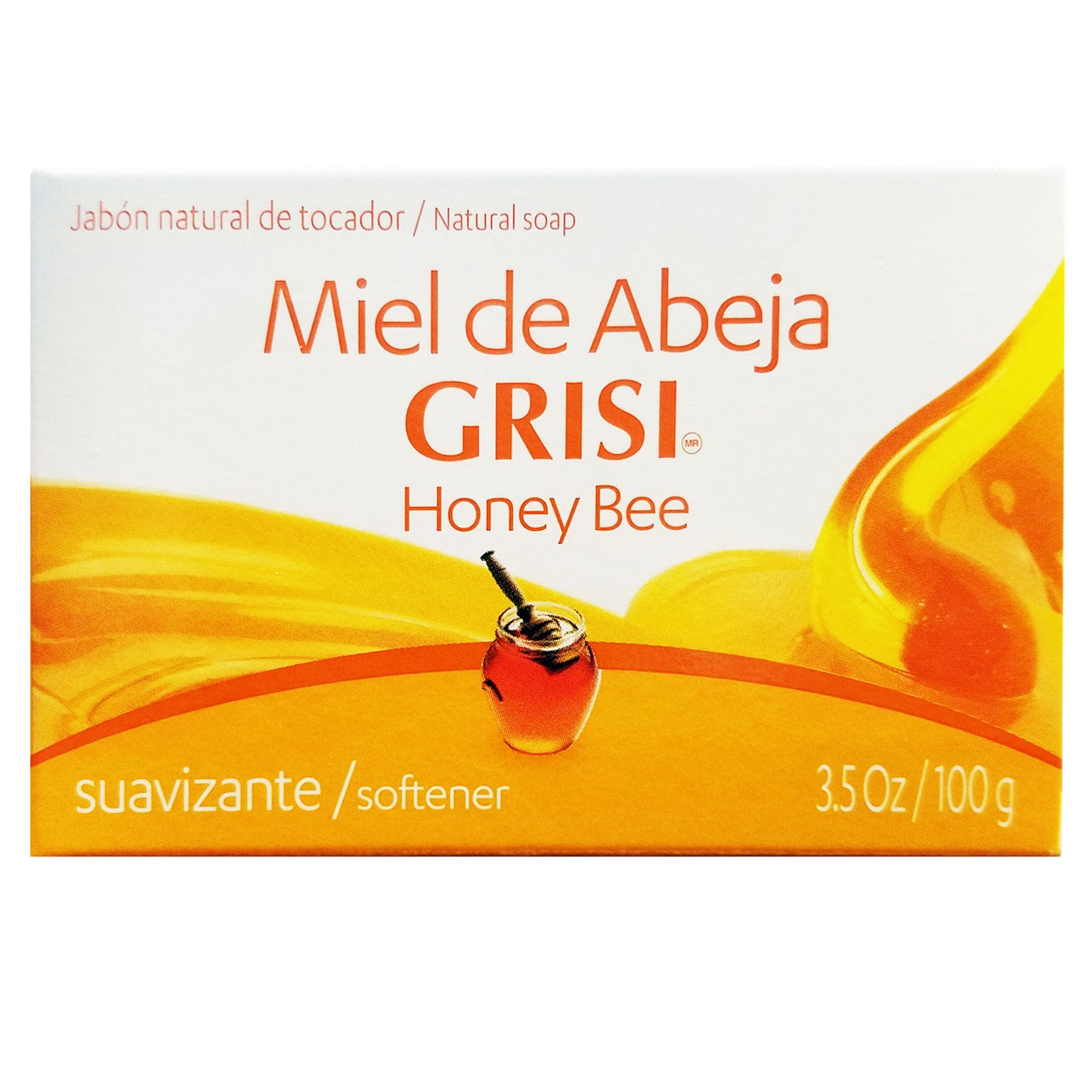 GRISI BAR SOAP MIEL ABEJA 3.5 OZ PK6 / UOM M144