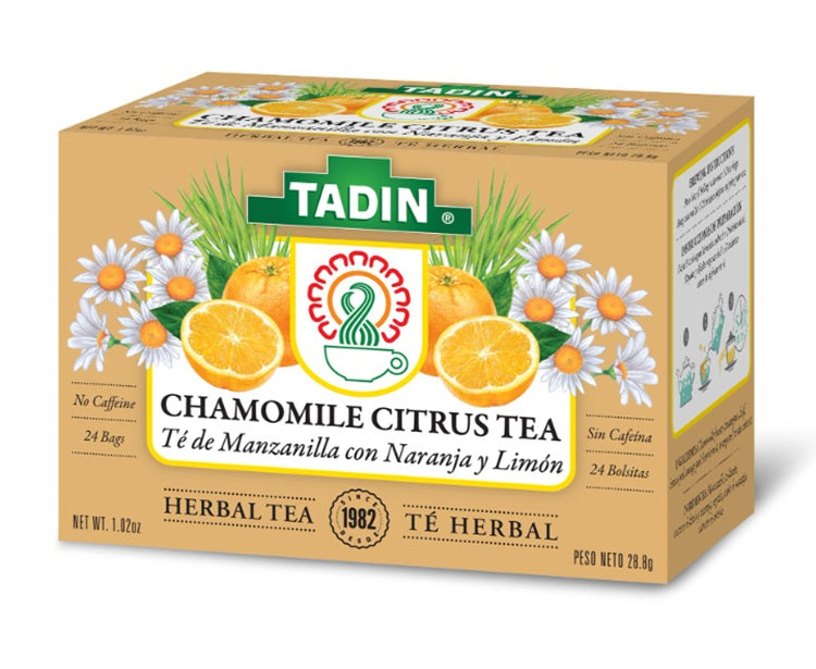TADIN TEA CHAMOMILE CITRUS 24CT PK6 / UOM M144