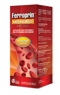 FERROPRIN ANEMIA JARABE 8OZ PK4 / UOM M48