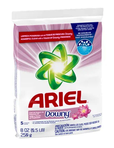 ARIEL LAUNDRY DETERGENT W/ DOWNY 250gr C48 / UOM C48