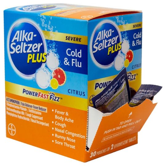 ALKA PLUS COLD & FLU POUCH 30 X 2 DISPLAY