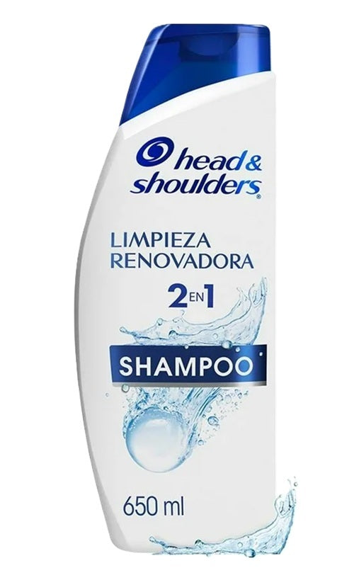 HEAD & SHOULDERS 2 EN 1 LIMPIEZA RENOVADORA 650ml PK5 / UOM C10