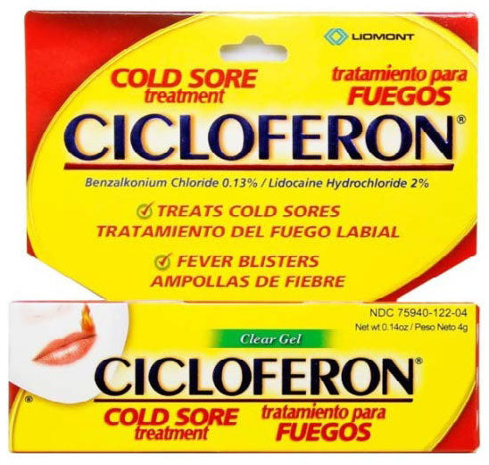 CICLOFERON COLD SORE TREATMENT PK4 / UOM M128
