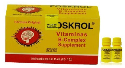 FOSKROL B COMPLEX 10 VIALES PK3 / UOM M75