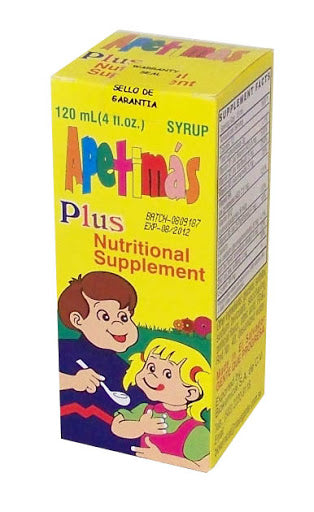 APETIMAS DIETARY SUPPLEMENT JARABE 120 ML PK5 / UOM M70
