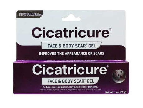Cicatricure Scar Gel 1 oz for reducing the appearance of scars and stretch marks