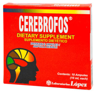 CEREBROFOS 10 VIALES PK3 / UOM M86