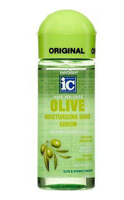 I.C. HAIR POLISHER OLIVE OIL MOIZ SERUM 6 OZ PK3 / UOM C6