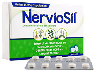 NervioSil Herbal Supplement, 30 Tablets