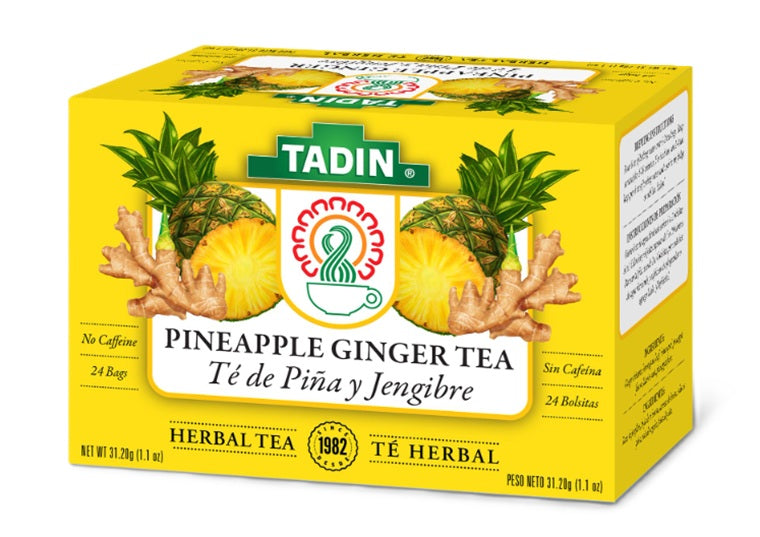 TADIN TEA PINA-JENGIBRE 24CT PK6 / UOM M144