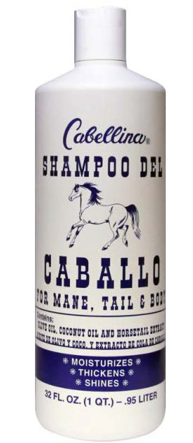 CABELLINA SHAMPOO DEL CABALLO 32 FO PK6 / UOM C12