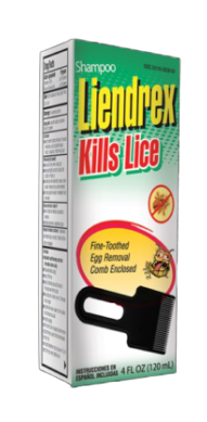 LIENDREX SHAMPOO 4 FL OZ PK4 / UOM C12