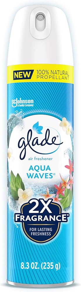 GLADE AIR FRESHENER AQUA WAVES 8.3 OZ C6 / UOM C6