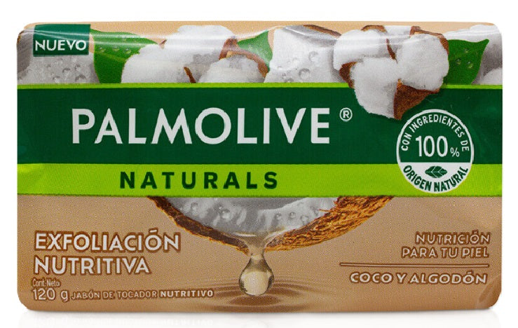JABON PALMOLIVE COCO ALGODON 120gr PK12 / UOM M72