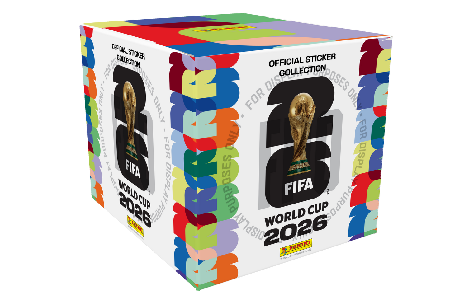 Panini FIFA 2026 World Cup Sticker Box 50 count official soccer collectible stickers