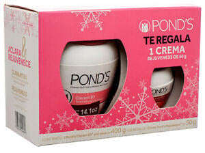 POND'S CREMA CLARANT B3 400gr + FREE REJUVENESS 50gr PK3 / UOM C6