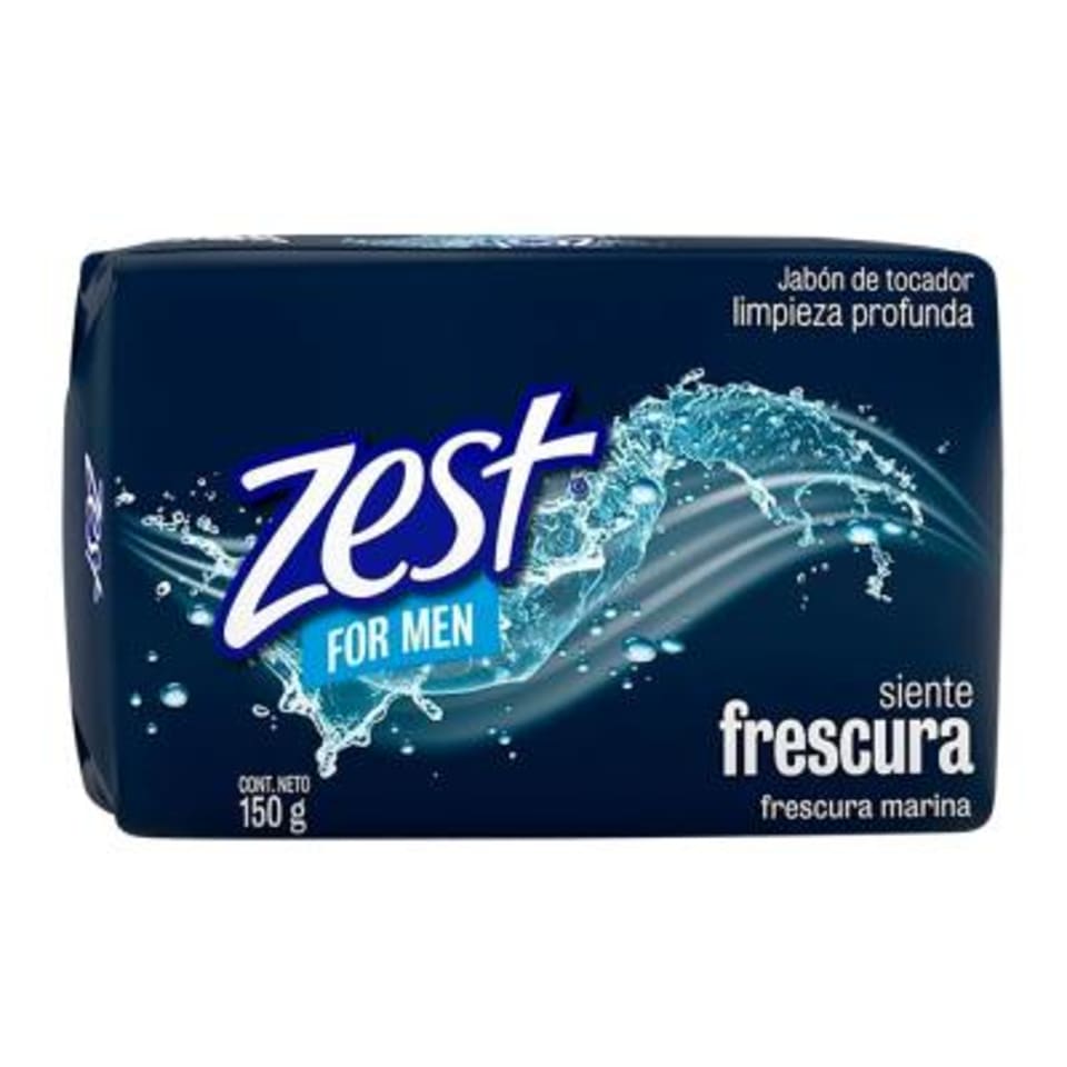 ZEST JABON MEN FRESCURA 135G PK6 / UOM M72