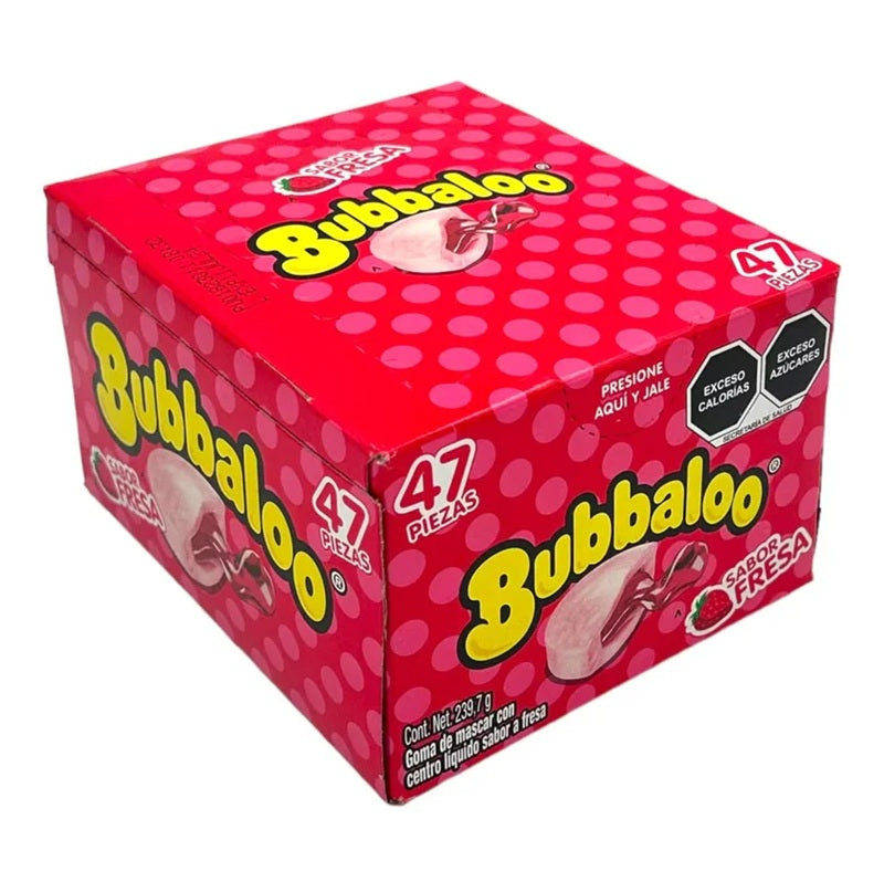 BUBBALOO GUM FRESA 50ct DISPLAY / UOM DSP