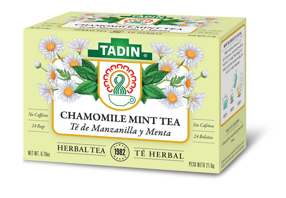 TADIN TEA MANZANILLA/MENTA 24CT PK6 / UOM M144