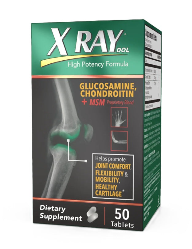 X-RAY HIGH POTENCY GLUCOSAMINE 50tabs PK3 / UOM C12