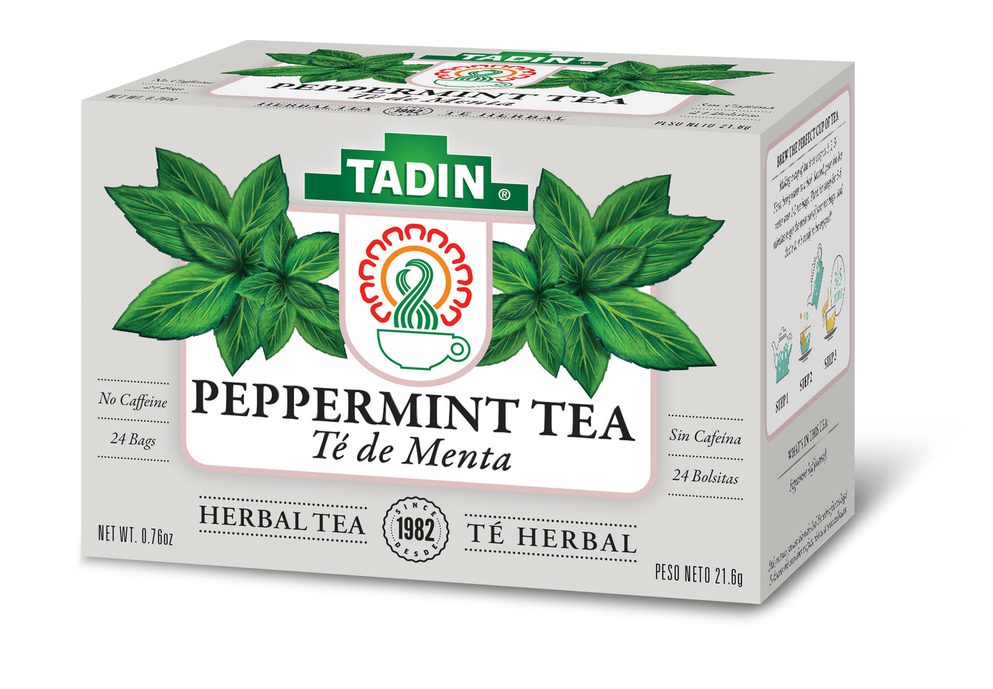 TADIN TEA MENTA 24CT PK6 / UOM M144