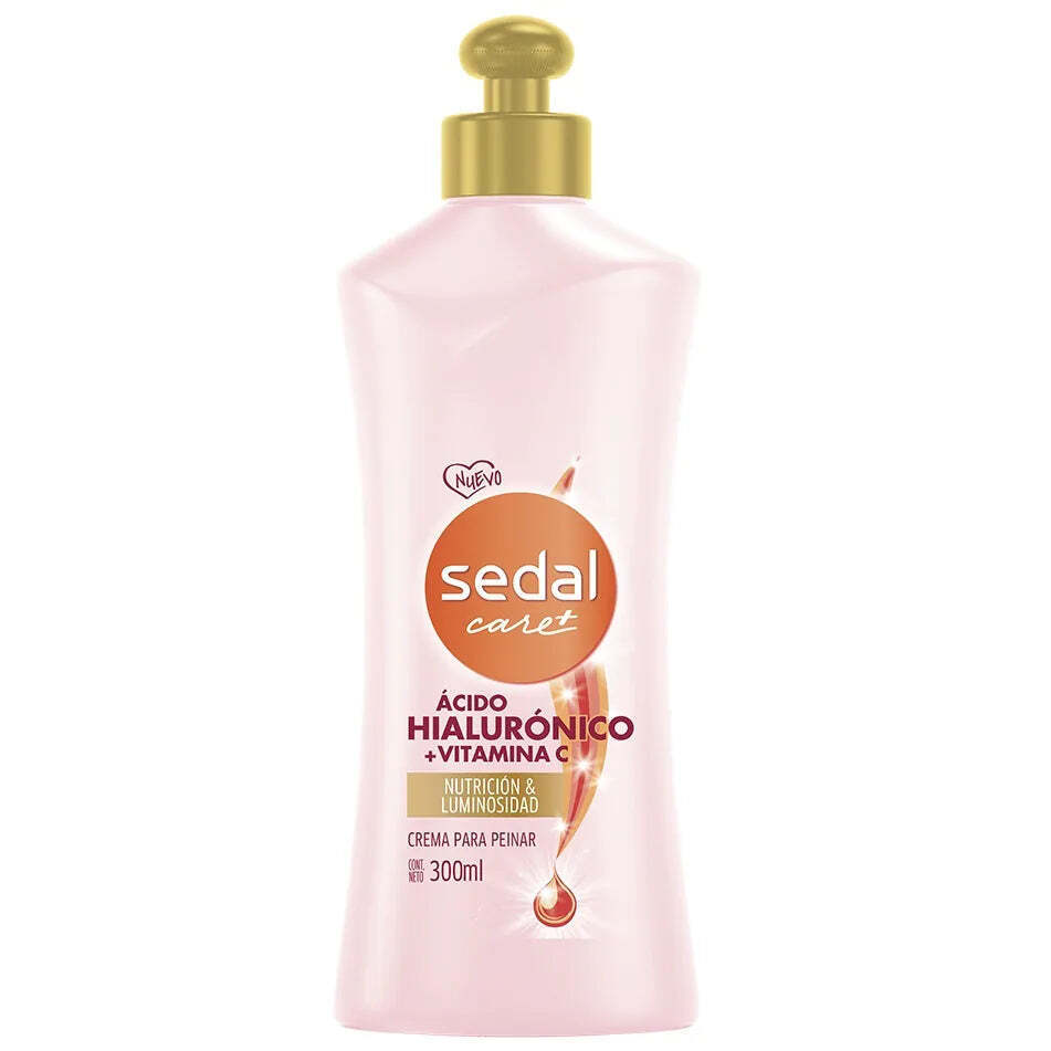 SEDAL CREMA ACIDO HIALURONICO + VIT. C 300ML PK6 / UOM C12