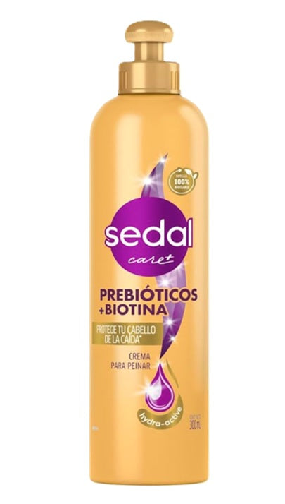 SEDAL CREMA PREBIOTICOS + BIOTINA 300ML PK6 / UOM C12