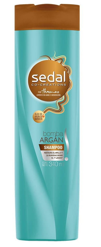 SEDAL SHAMPOO BOMBA ARGAN 300ML PK6 / UOM C12