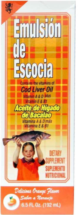 EMULSION DE ESCOCIA NARANJA 6.5OZ PK3 / UOM M48