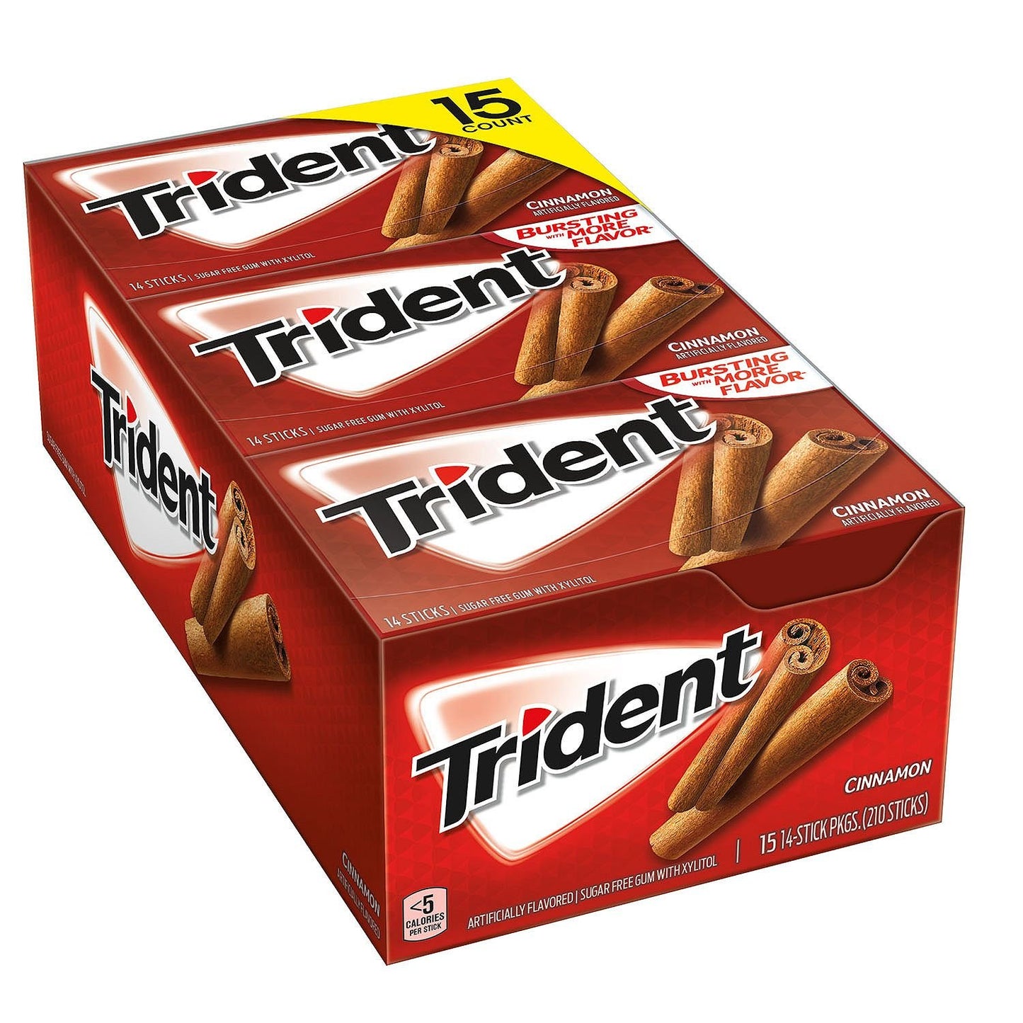 TRIDENT VALUE PACK 14 S *CINNAMON* DISPLAY / UOM DSP