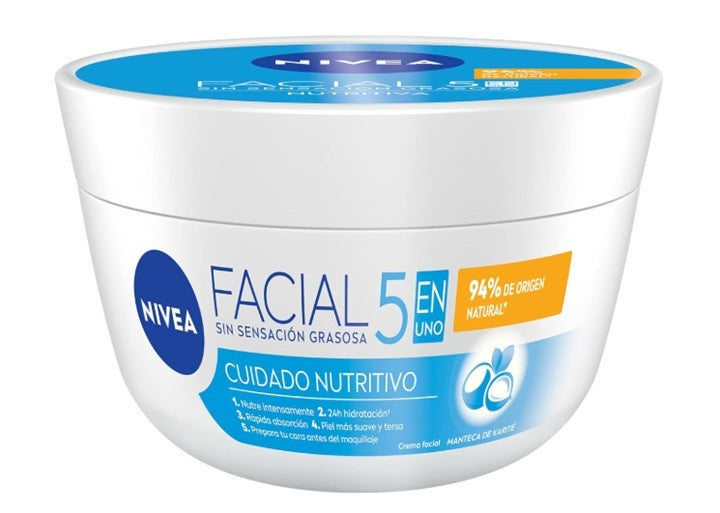 NIVEA FACIAL CUIDADO NUTRITIVO 200ml PK3 / UOM C12