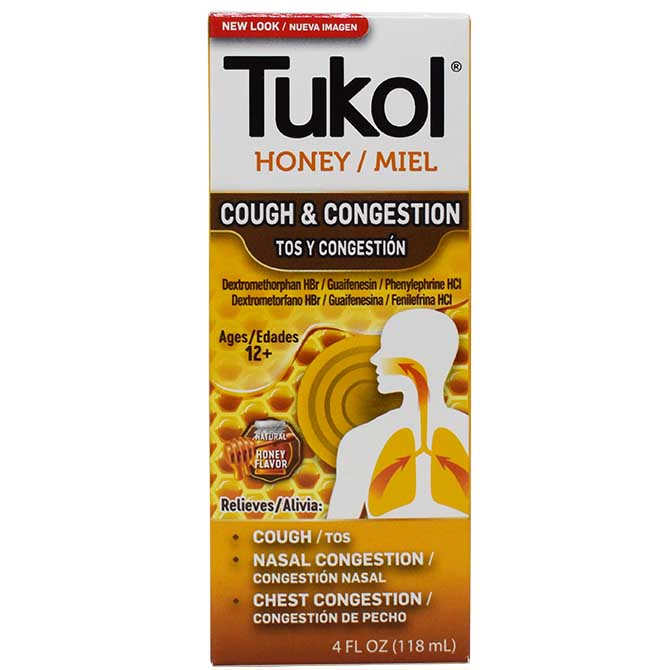 TUKOL ADULT X-PECTO MIEL 4FO PK3 / UOM C12