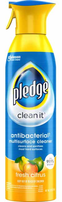 PLEDGE ANTIBACTERIAL SPRAY CS6 / UOM C6