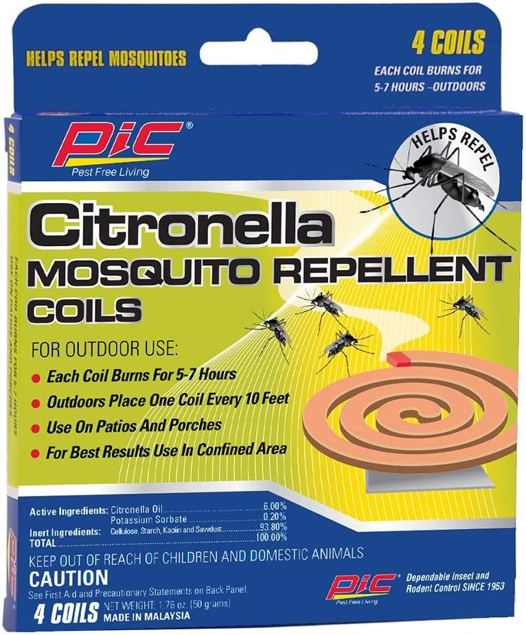 INSECT MOSQUITO BURNING COILS DISPLAY 12 / UOM DSP