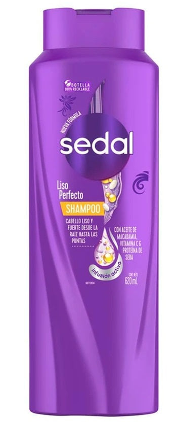 SEDAL SHAMPOO LISO PERFECTO 620 ML PK6 / UOM C12