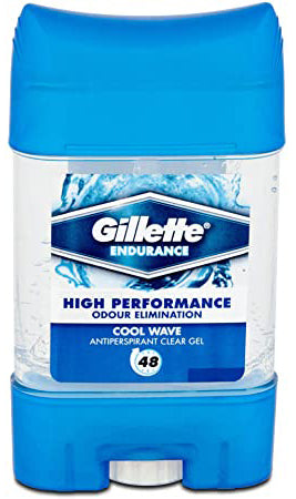 GILLETTE ANTIPERSPIRANT CLEAR GEL COOL WAVE 70 ML