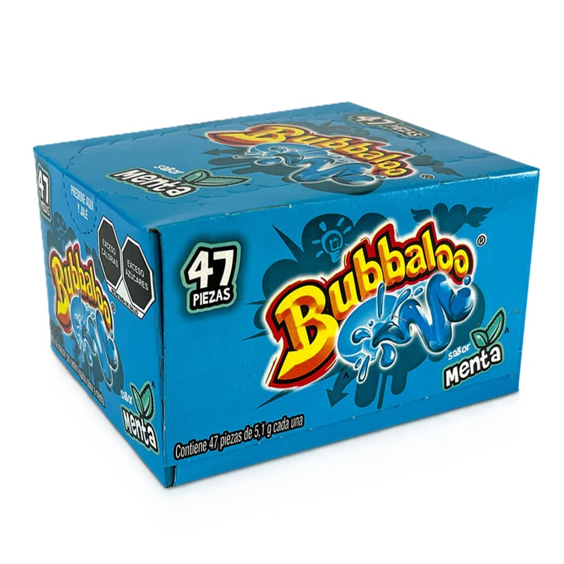 BUBBALOO GUM MENTA 50CT BOX DISPLAY / UOM DSP