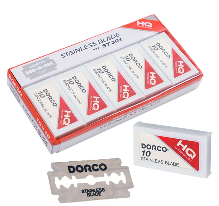 DOBLE EDGE BLADE DORCO 10'S DISPLAY / UOM DSP
