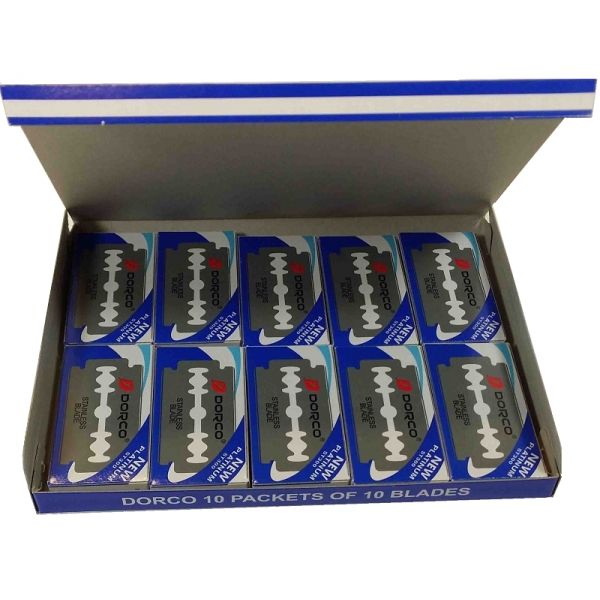 DOBLE EDGE BLADE DORCO 10'S DISPLAY / UOM DSP