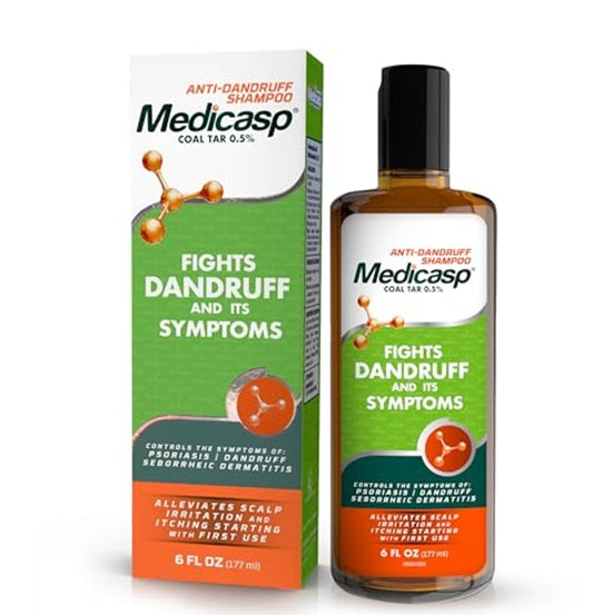MEDICASP TAR GEL DANDRUFF SHAMPOO PK3 / UOM C12