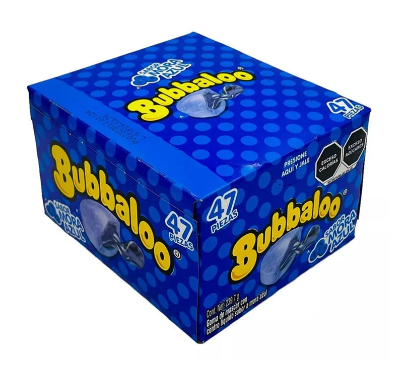 BUBBALOO GUM BLUEBERRY BOX DISPLAY / UOM DSP