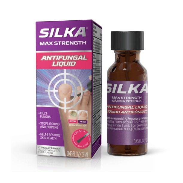 SILKA ANTIFUNGAL LIQUID 0.45 OZ PK3 / UOM C12
