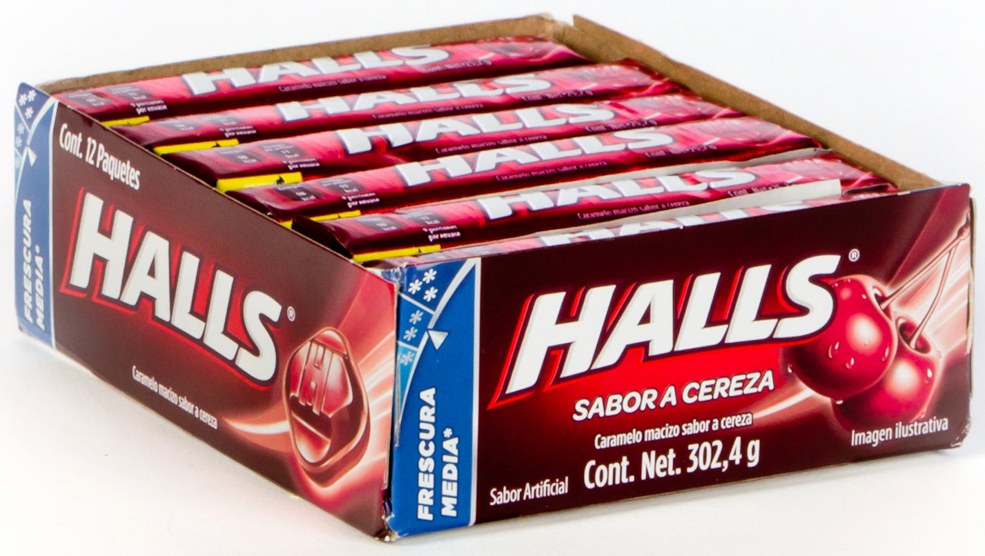 Halls Extra Fuerte Extra Strong 21 Count Display