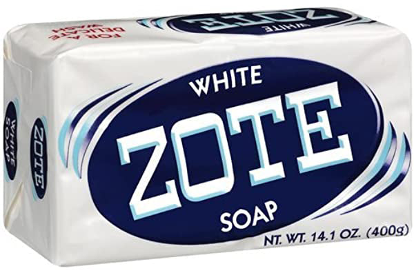 ZOTE 14oz WHITE BAR SOAP LAUNDRY PK5 / UOM C25