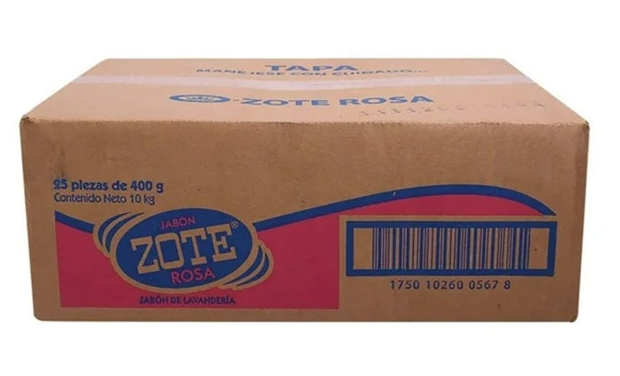 CAJA ZOTE 14oz PINK BAR SOAP C25
