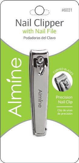 ALMINE NAIL CLIPPER W/FILE S CS6 / UOM M288