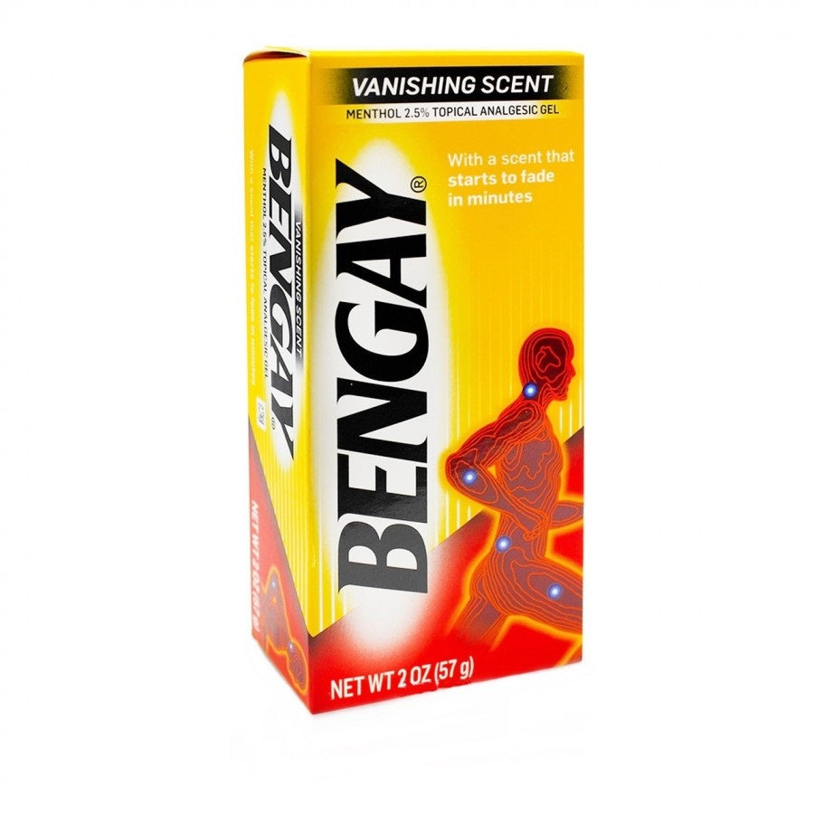 BENGAY 2 OZ **YELLOW** VANISHING PK3 / UOM C12