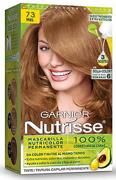 Garnier Nutrisse Ultra Cr�me Permanent Hair Dye, 73 Dark Golden Blonde (Miel)