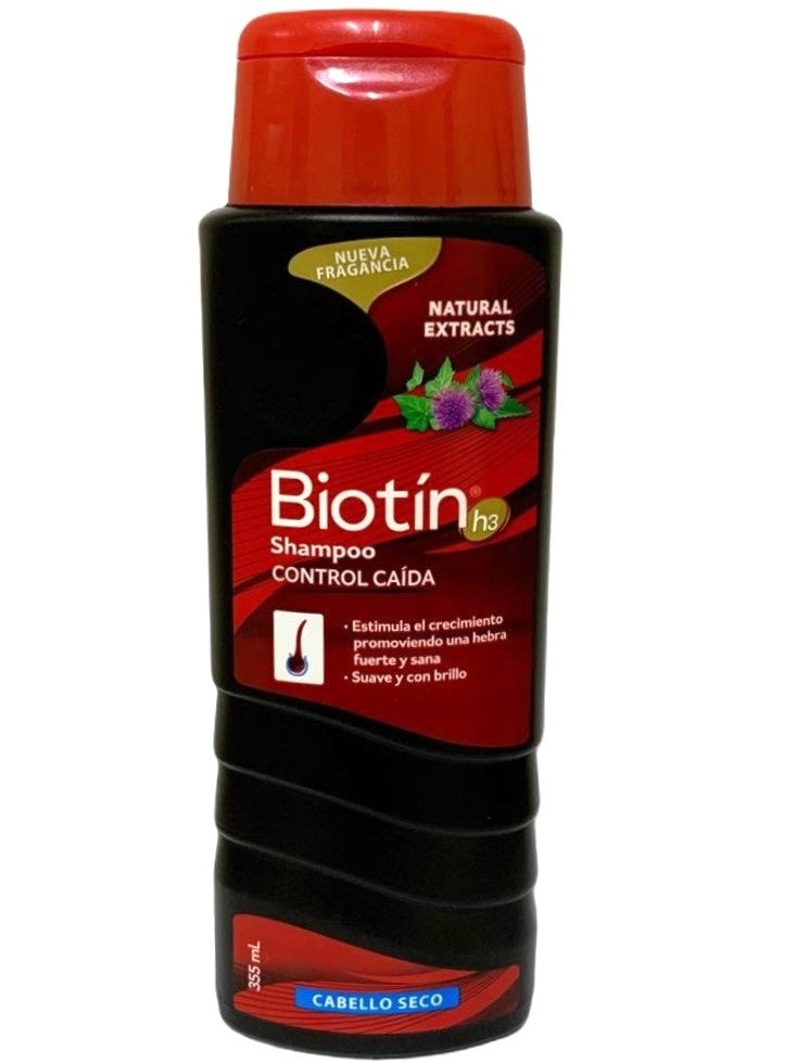BIOTIN H3 SHAMPOO DRY HAIR 12oz PK6 / UOM C12