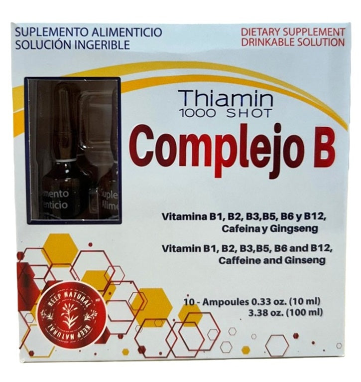OPMX THIAMIN 1000 SHOOT COMPLEJO B 10VIALS PK4 / UOM M32